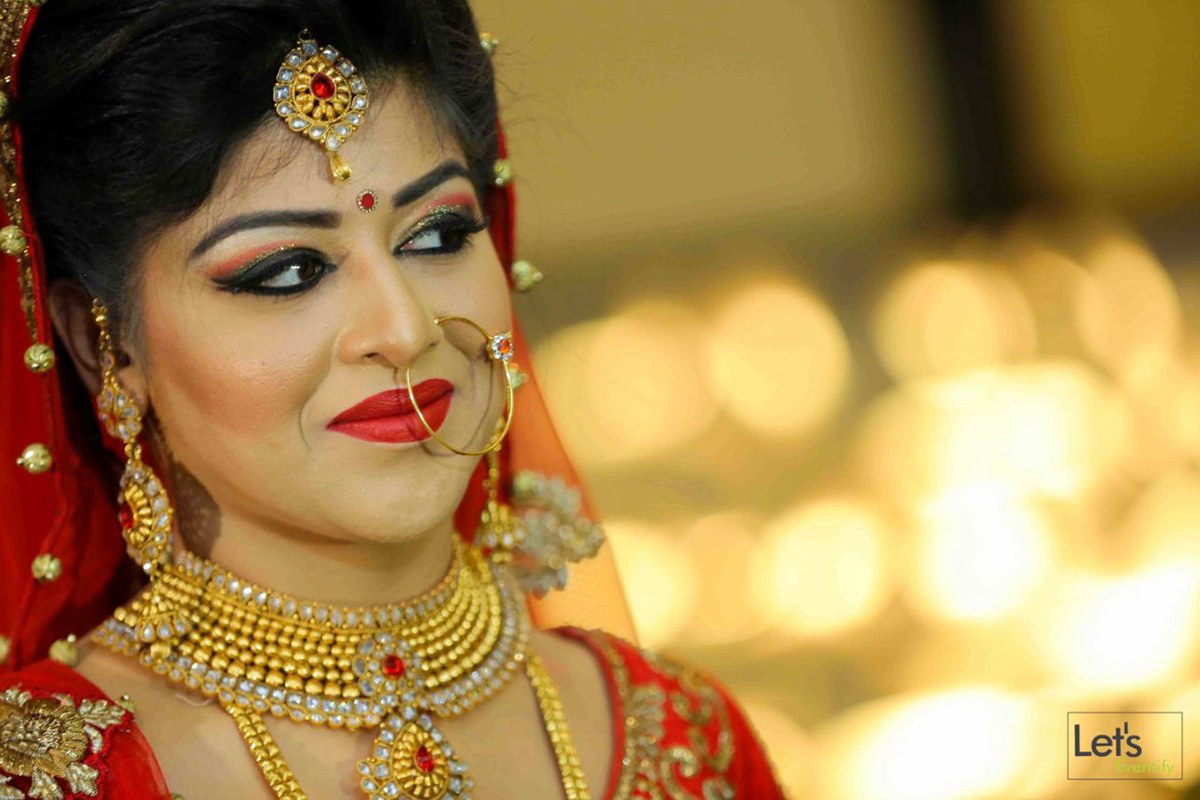 Flawless Beauty by Let's Eventify Wedding-photography Bridal-makeup Bridal-jewellery-and-accessories | Weddings Photos & Ideas