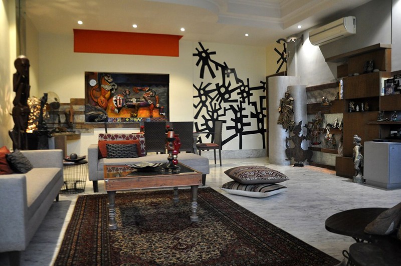 Crafty Living Room With Artistic Touch by Chaitali D Parikh Living-room Vintage | Interior Design Photos & Ideas