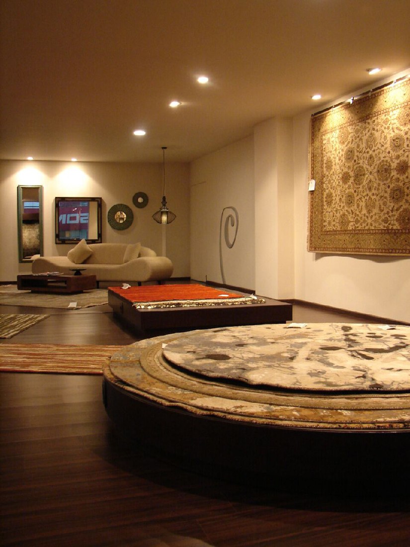 Living Room With Wooden Flooring by Chaitali D Parikh Living-room Contemporary | Interior Design Photos & Ideas
