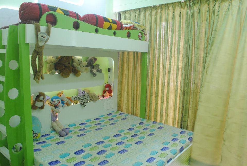 Pop Kids Bedroom by Nilesh V. Gosavi Bedroom Modern | Interior Design Photos & Ideas