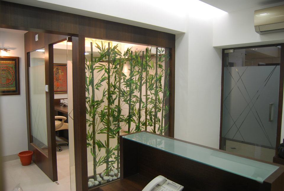Modern Wood Finished Office Cabin by Nilesh V. Gosavi Modern | Interior Design Photos & Ideas