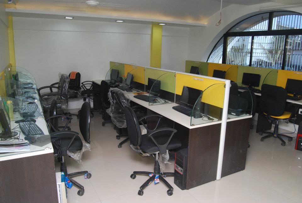 Modern Open Office Space by Nilesh V. Gosavi Modern | Interior Design Photos & Ideas