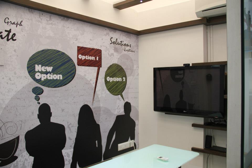 Modern Office Reception area by Nilesh V. Gosavi Modern | Interior Design Photos & Ideas
