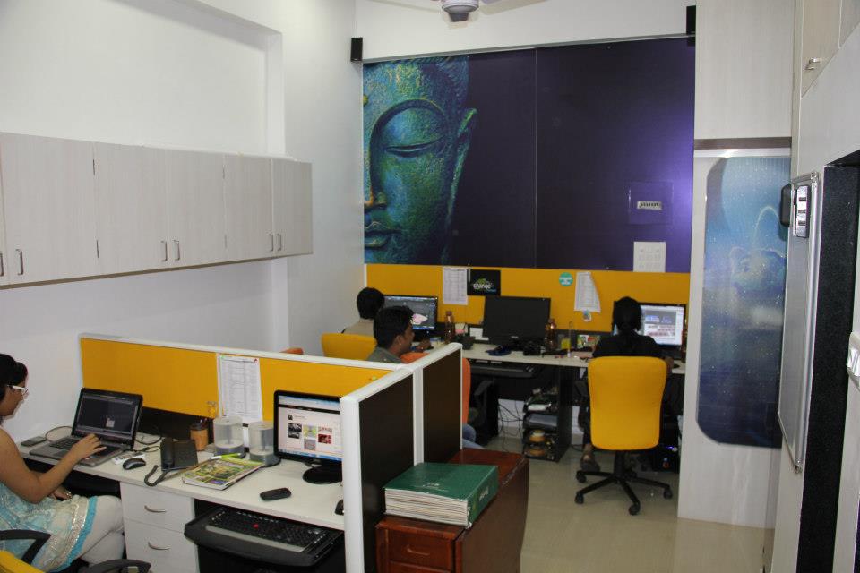 Modern Open Office Space by Nilesh V. Gosavi Modern | Interior Design Photos & Ideas