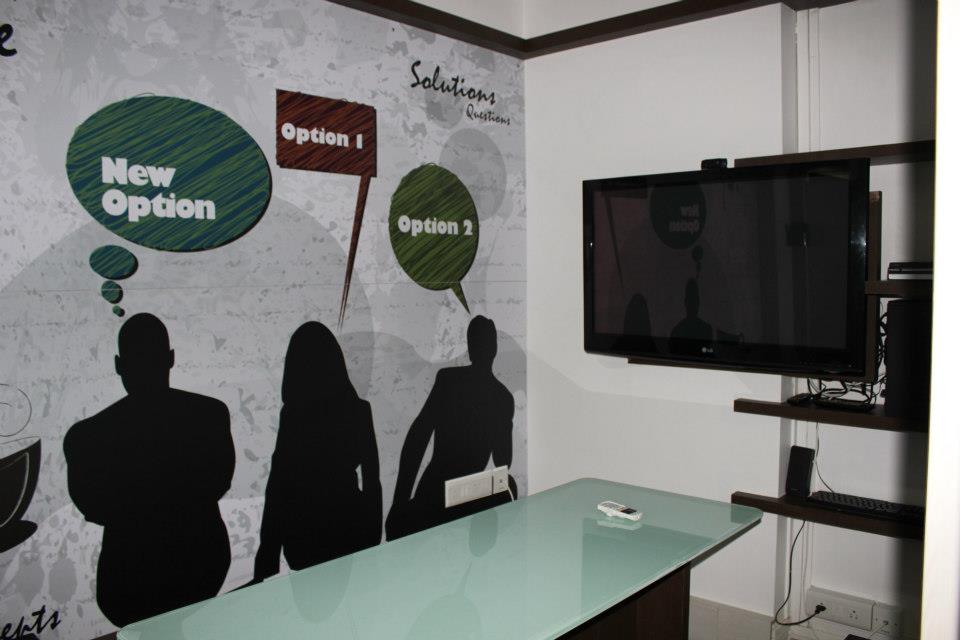 Modern Office Reception area by Nilesh V. Gosavi Modern | Interior Design Photos & Ideas