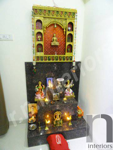 Minimalist Prayer Space by Nilesh V. Gosavi Indoor-spaces Minimalistic | Interior Design Photos & Ideas
