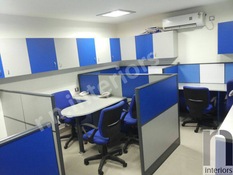 Modern Cellular Office Space by Nilesh V. Gosavi Modern | Interior Design Photos & Ideas