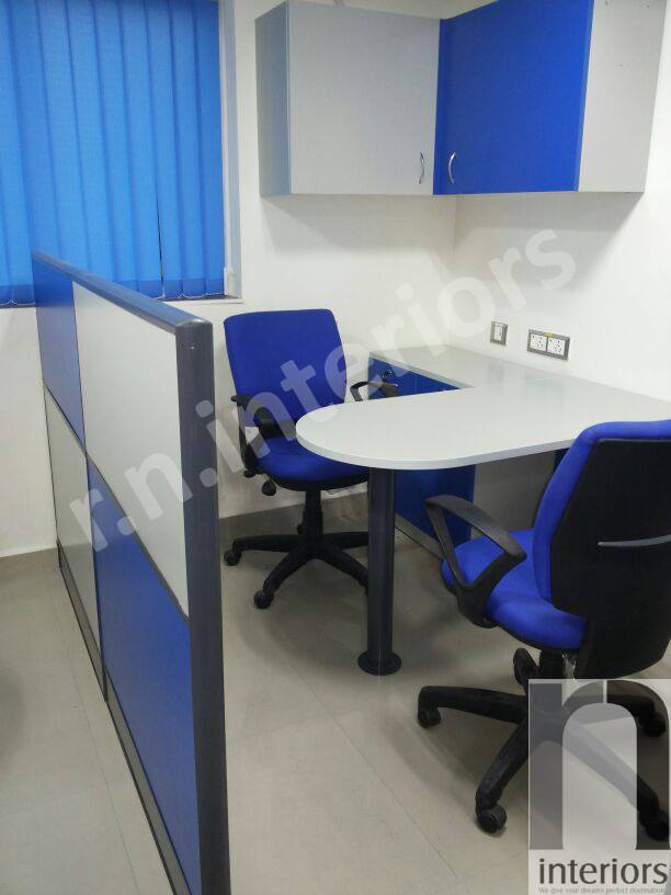 Modern Cellular Office Space by Nilesh V. Gosavi Modern | Interior Design Photos & Ideas