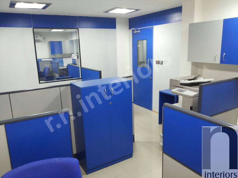 Modern Cellular office Space by Nilesh V. Gosavi Modern | Interior Design Photos & Ideas