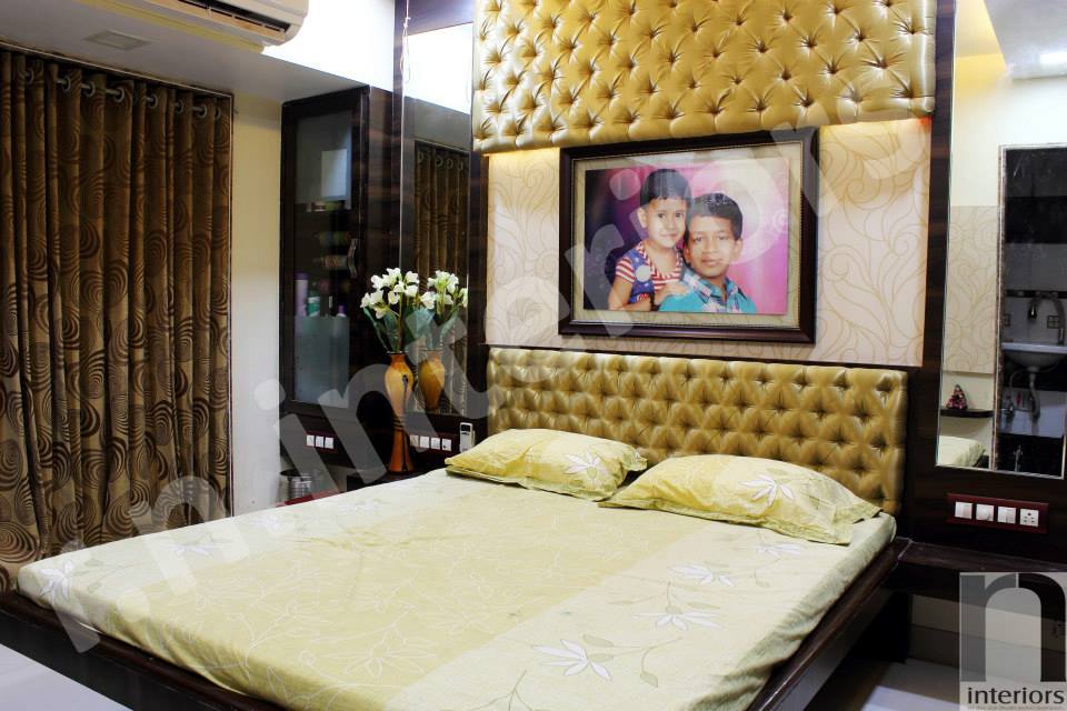 Contemporary Classy Master Bedroom by Nilesh V. Gosavi Bedroom Contemporary | Interior Design Photos & Ideas