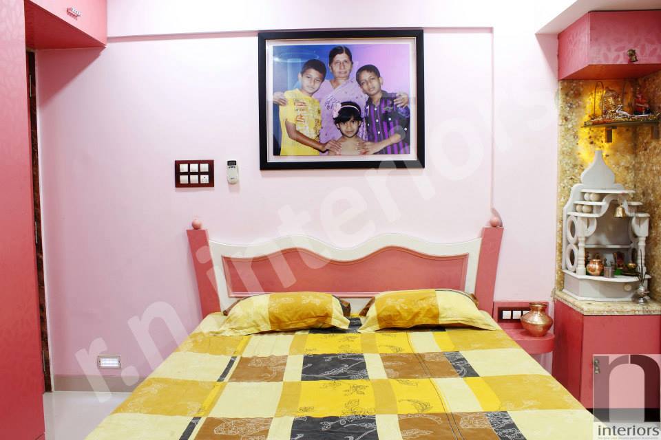 Contemporary Pink Kids Bedroom by Nilesh V. Gosavi Bedroom Contemporary | Interior Design Photos & Ideas