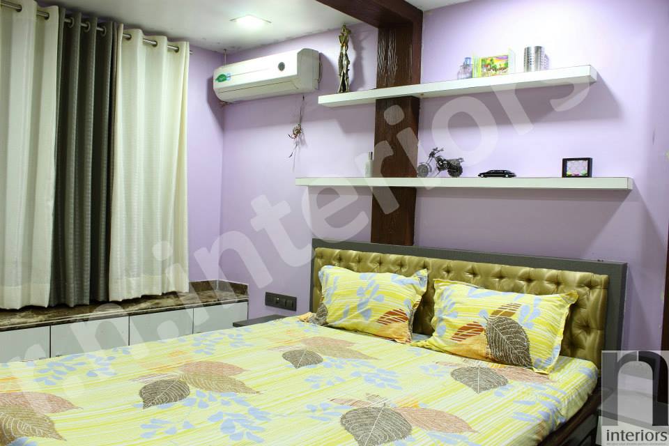 Contemporary Master Bedroom by Nilesh V. Gosavi Bedroom Contemporary | Interior Design Photos & Ideas