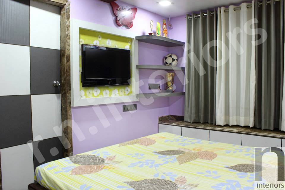 Contemporary Master Bedroom by Nilesh V. Gosavi Bedroom Contemporary | Interior Design Photos & Ideas
