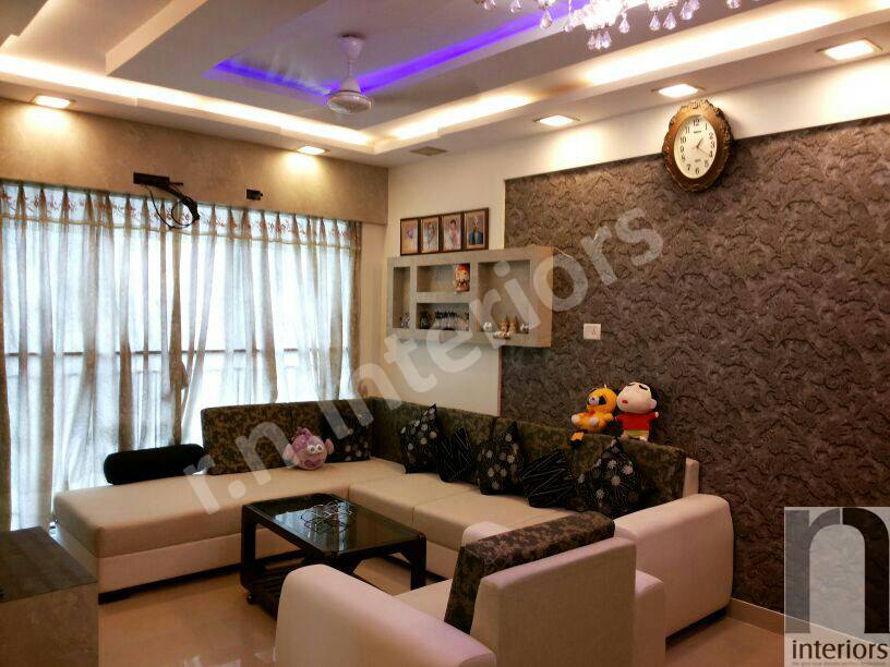 Contemporary Living Room by Nilesh V. Gosavi Living-room Contemporary | Interior Design Photos & Ideas