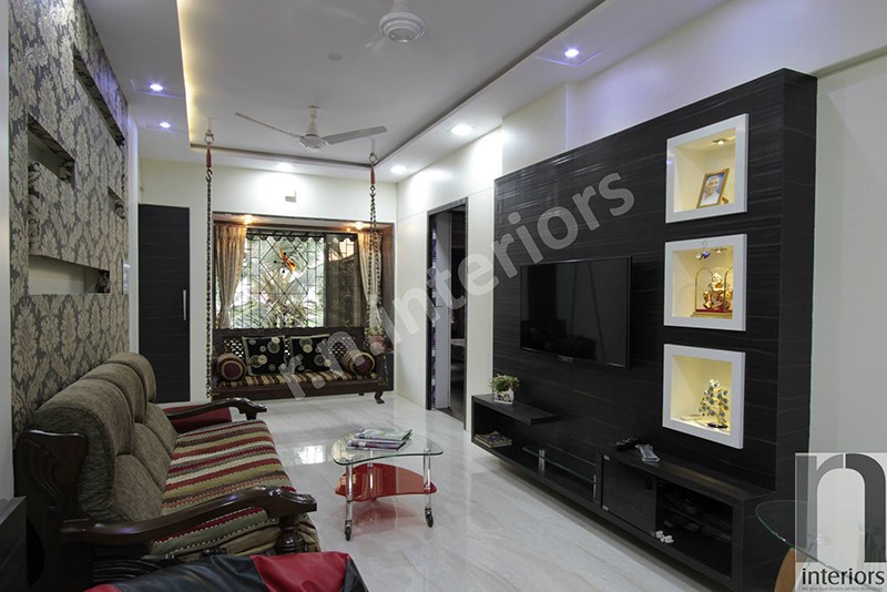 Traditional Aesthetic Living Arena by Nilesh V. Gosavi Living-room Traditional | Interior Design Photos & Ideas