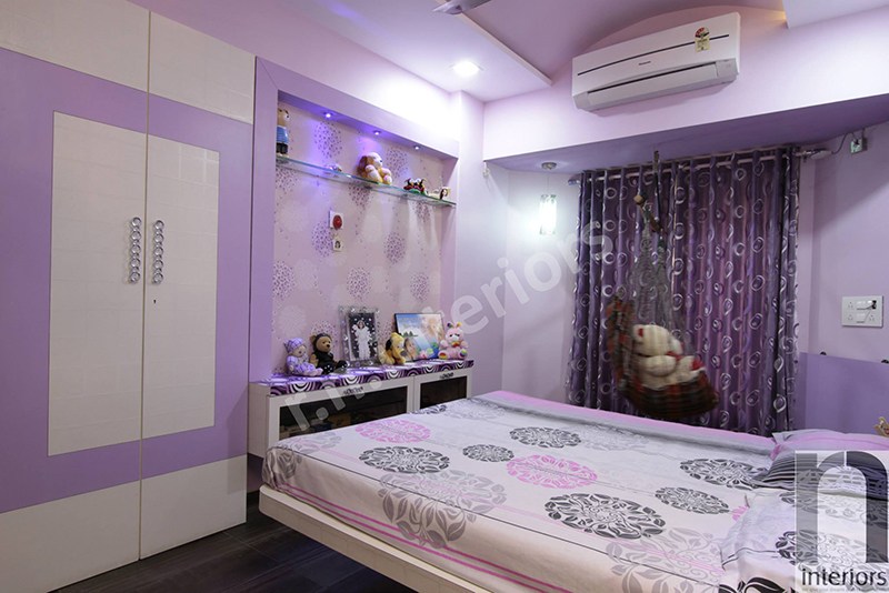 Contemporary Guest Bedroom by Nilesh V. Gosavi Bedroom Contemporary | Interior Design Photos & Ideas