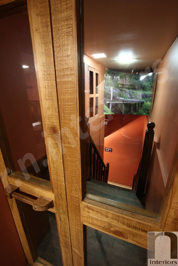Traditional Restaurant Staircase by Nilesh V. Gosavi Traditional | Interior Design Photos & Ideas