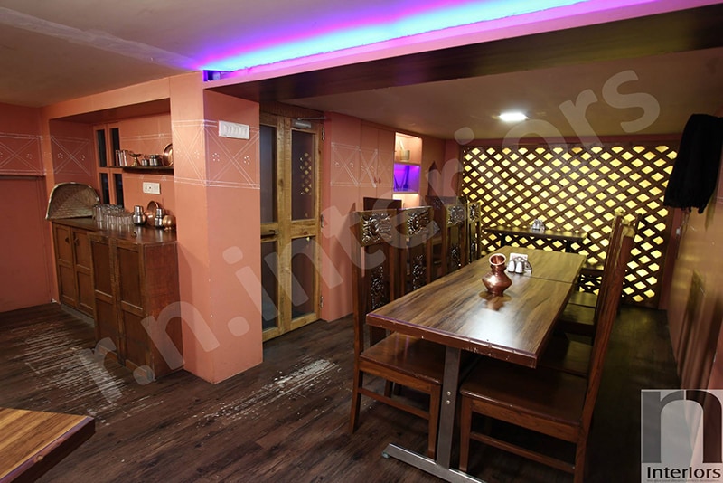 Traditional Restaurant Dining Space by Nilesh V. Gosavi Traditional | Interior Design Photos & Ideas