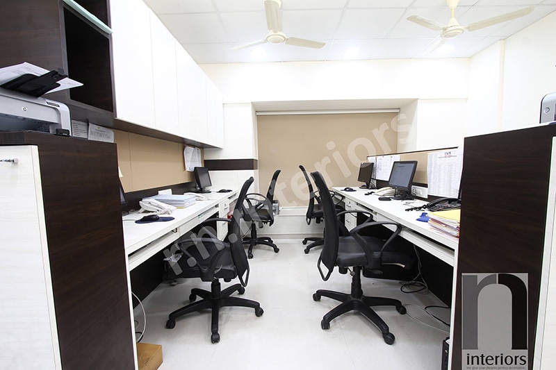 Modern Open Office Space by Nilesh V. Gosavi Modern | Interior Design Photos & Ideas