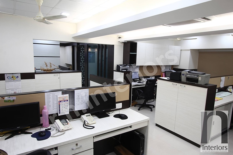 Modern Cellular OFfice Space by Nilesh V. Gosavi Modern | Interior Design Photos & Ideas