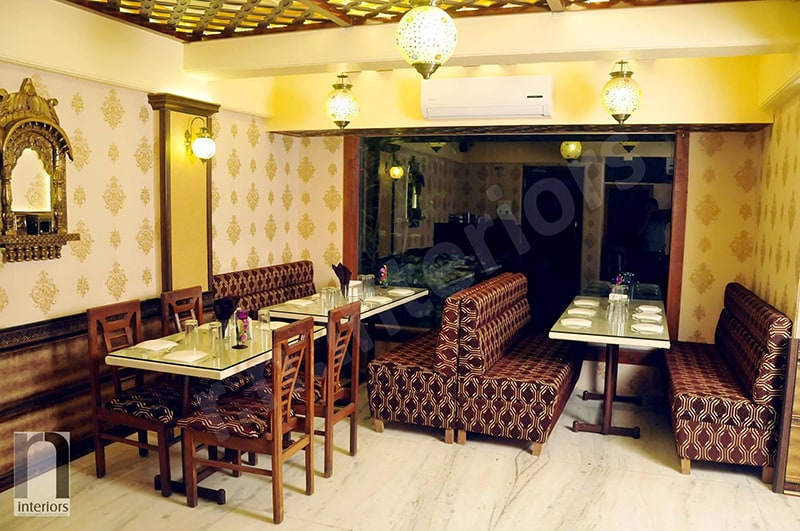 Contemporary Fine Dine Restaurant by Nilesh V. Gosavi Contemporary | Interior Design Photos & Ideas
