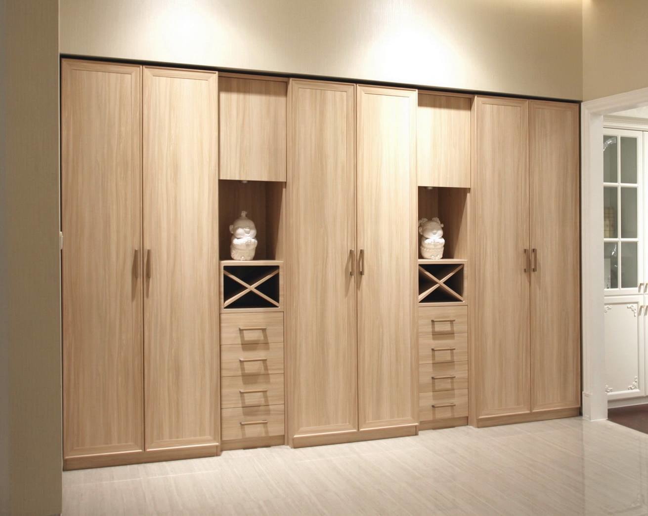 Wardrobes With Mini Buddhas by Satyesh Machani Bedroom Minimalistic | Interior Design Photos & Ideas