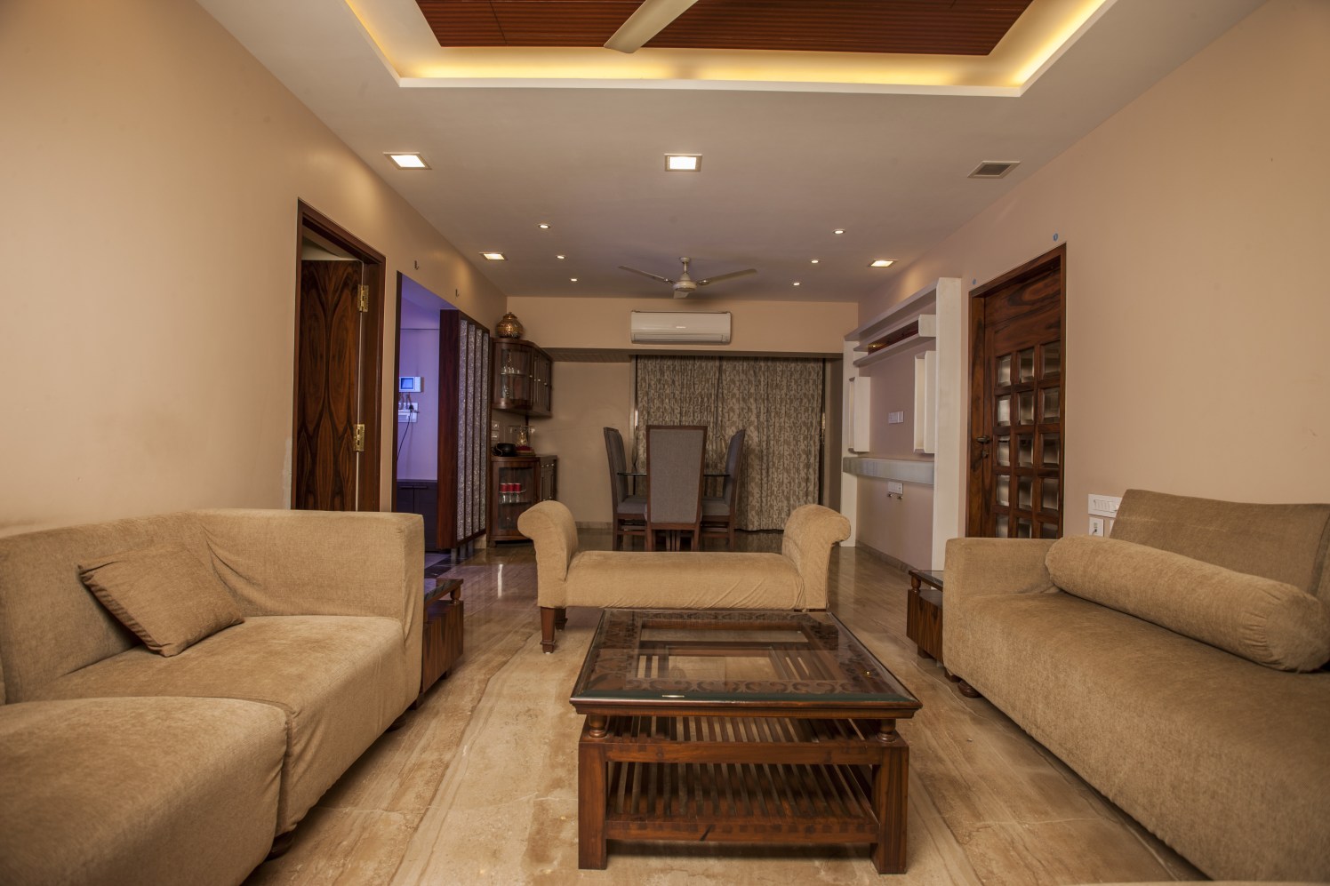 Lavish Affair by Plus One Interiors Living-room Contemporary | Interior Design Photos & Ideas