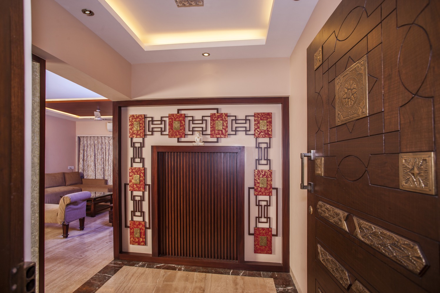 Mystique Brown by Plus One Interiors Indoor-spaces Contemporary | Interior Design Photos & Ideas