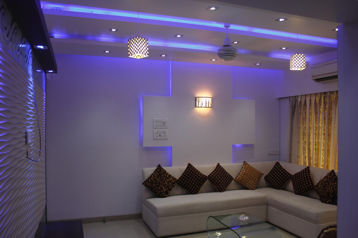 Mystique Blue by Plus One Interiors Modern | Interior Design Photos & Ideas