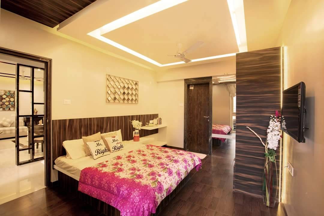 Modern Bedroom With Urban Finesse by reshma agarwal Modern | Interior Design Photos & Ideas