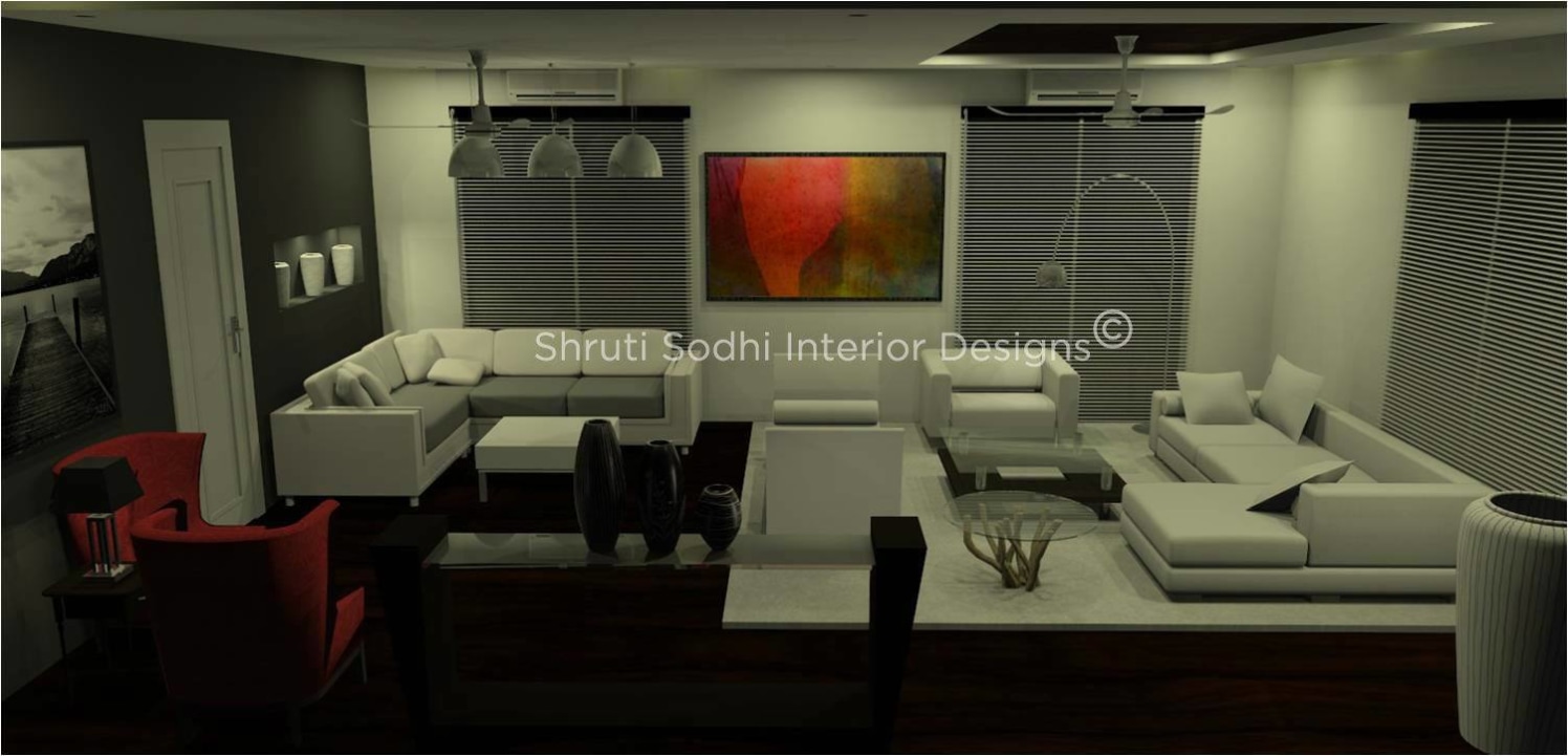 The Tony Living by Shruti Sodhi Living-room Modern | Interior Design Photos & Ideas