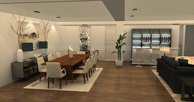 The WoodenLiving by Shruti Sodhi Dining-room Modern | Interior Design Photos & Ideas
