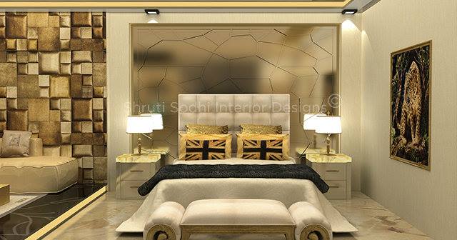 Golden Tooth by Shruti Sodhi Bedroom Contemporary | Interior Design Photos & Ideas