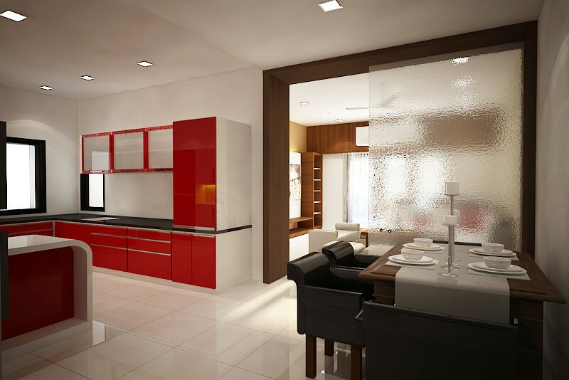 Perplexing Kitchen by Sapna bhatti Contemporary | Interior Design Photos & Ideas