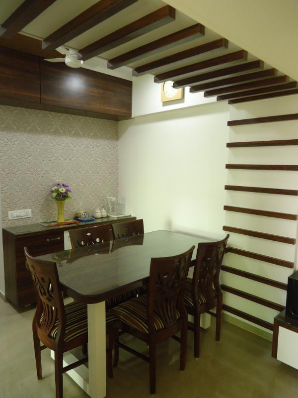 modular dining room by Prakash Parmar Contemporary | Interior Design Photos & Ideas