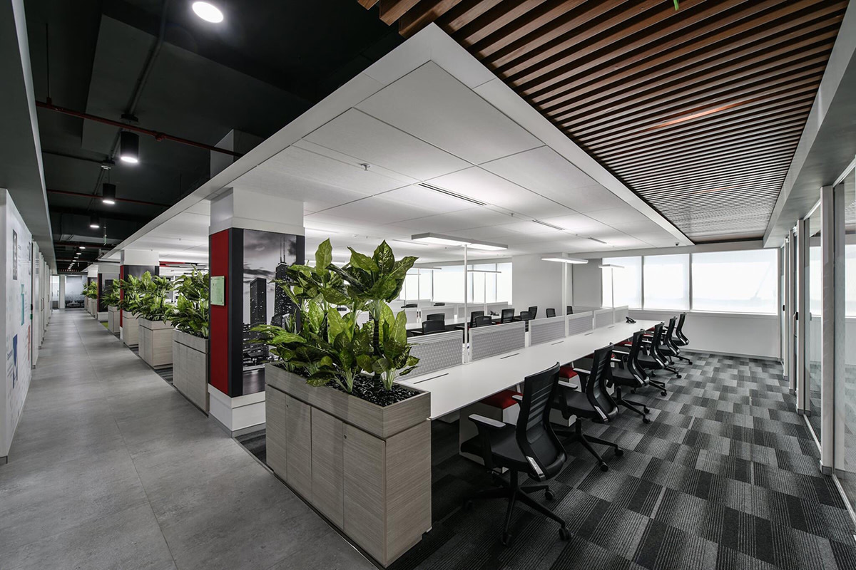 Stylish Black and White Combo by Zakir Hussain Contemporary | Interior Design Photos & Ideas