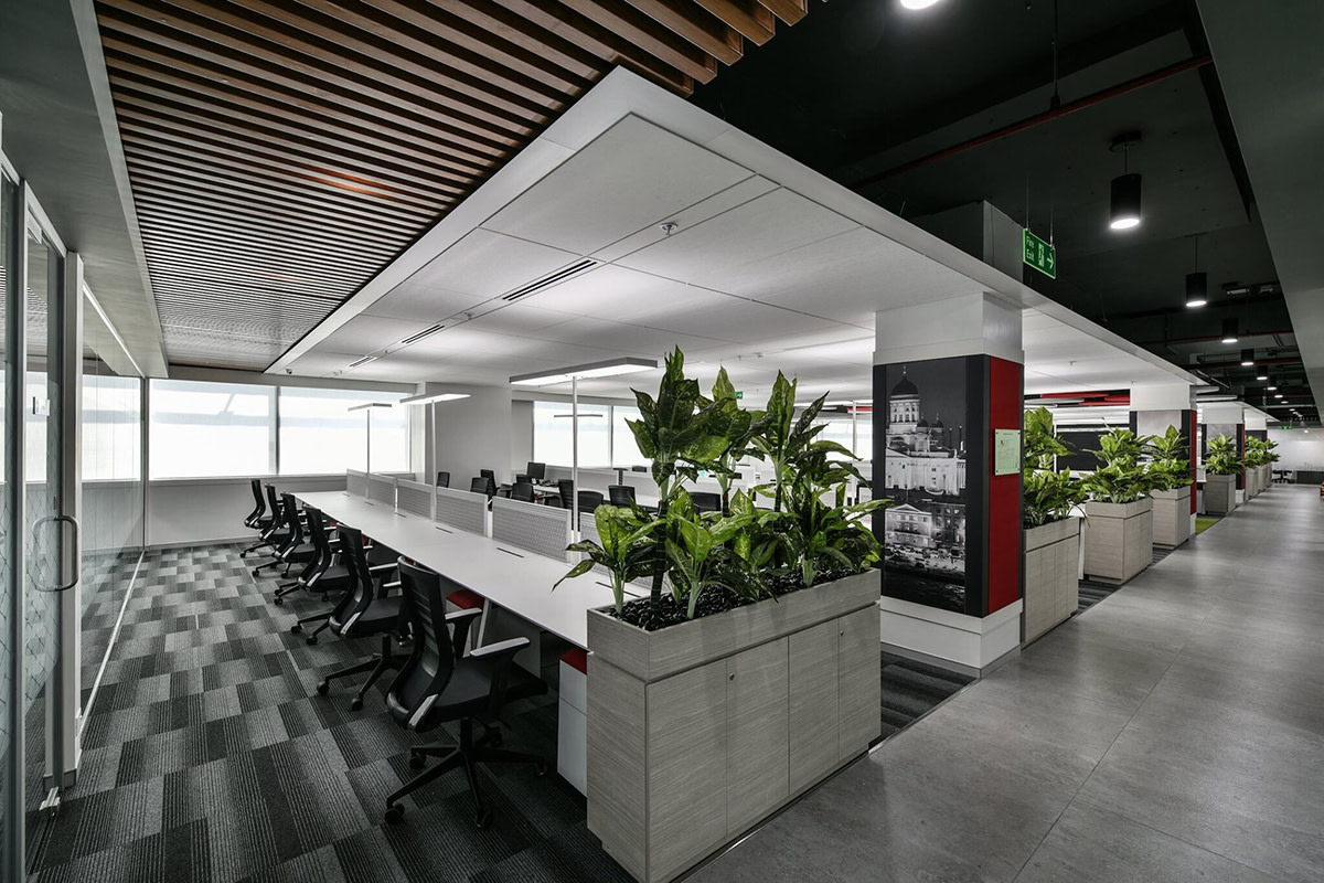 Stylish Black and White Combo by Zakir Hussain Contemporary | Interior Design Photos & Ideas