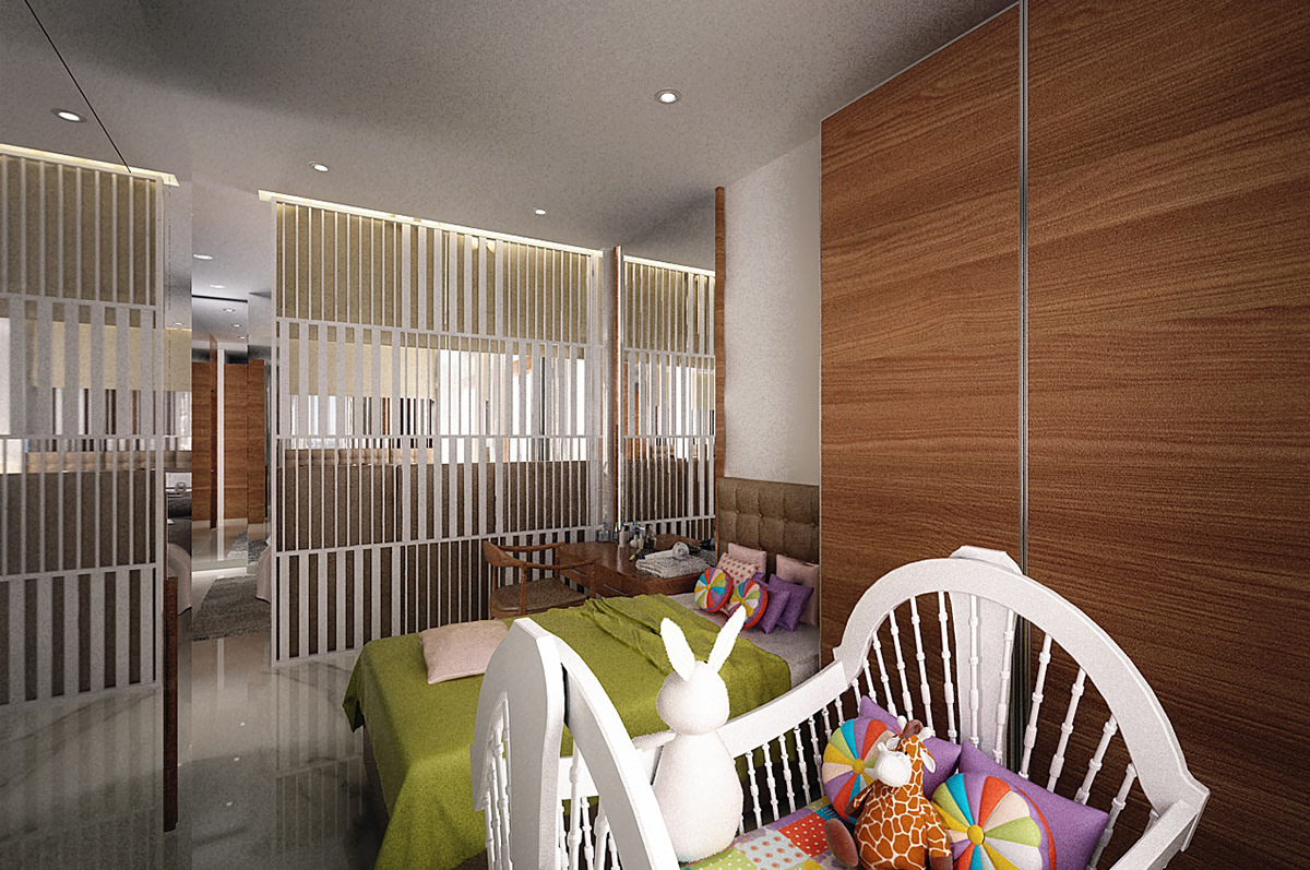 Kid's Bedroom by Jeetan Ranpura Bedroom Contemporary | Interior Design Photos & Ideas