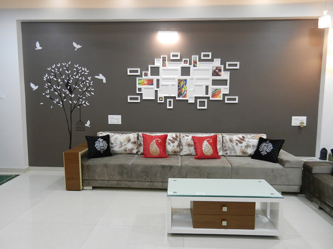 Spacious Living room by Jigar Patel Living-room Contemporary | Interior Design Photos & Ideas