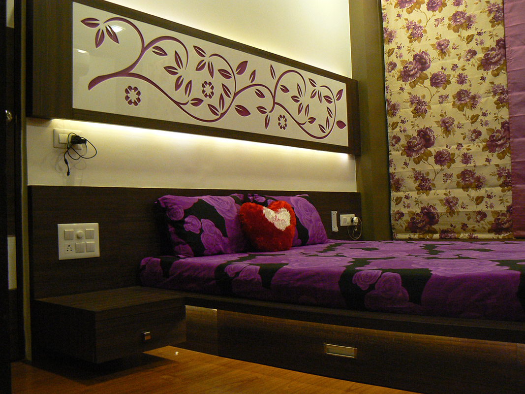 Spacious Bedroom by Jigar Patel Bedroom Contemporary | Interior Design Photos & Ideas