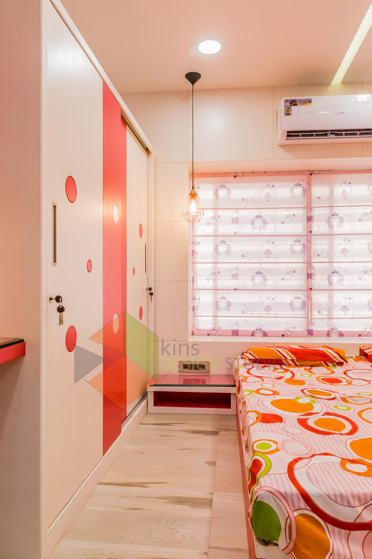 Colorful Closet by Kinnera Naresh Bedroom Contemporary | Interior Design Photos & Ideas