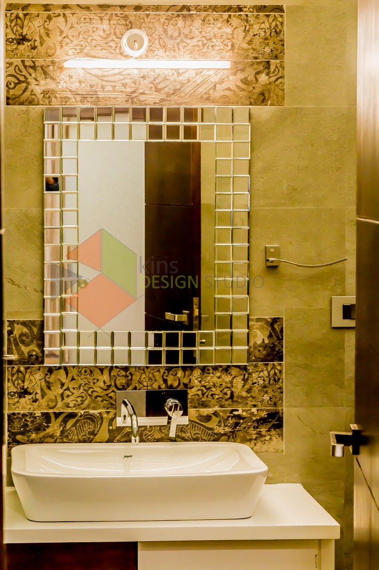 Simple Washroom Design by Kinnera Naresh Bathroom Modern | Interior Design Photos & Ideas