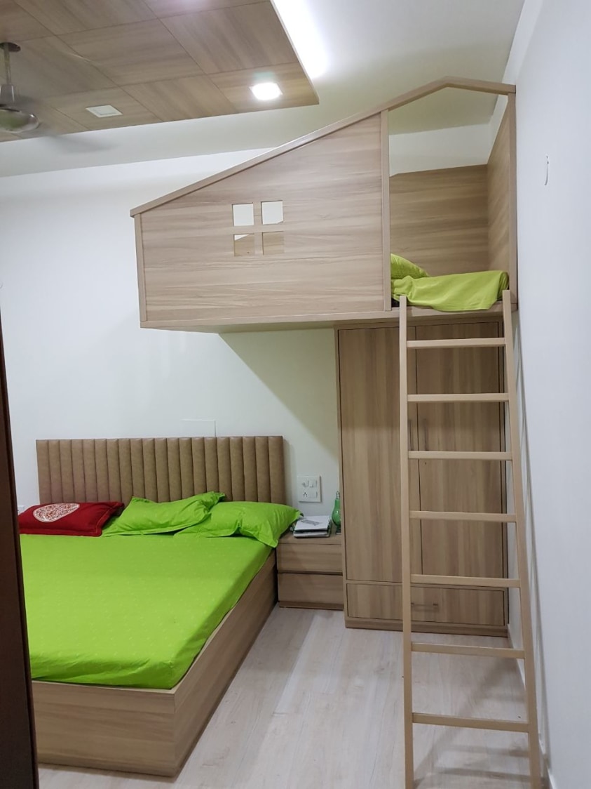 Woodpecker's Room by Gunmant Singh Contemporary | Interior Design Photos & Ideas