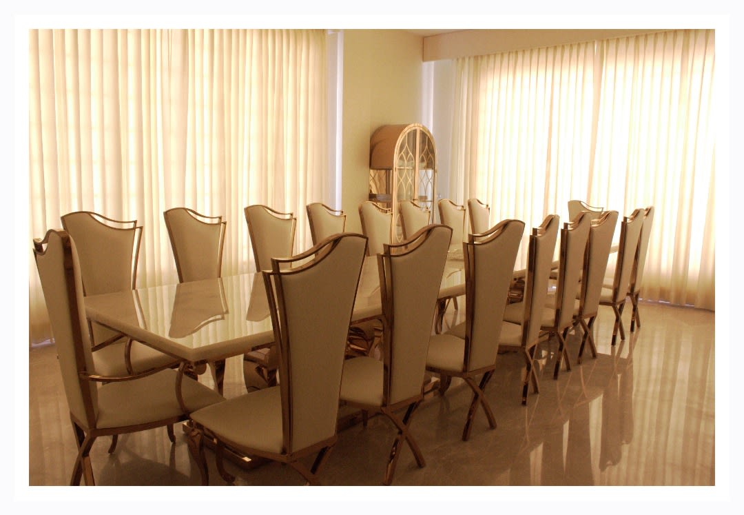 The Royal Dining by Gunmant Singh Contemporary | Interior Design Photos & Ideas