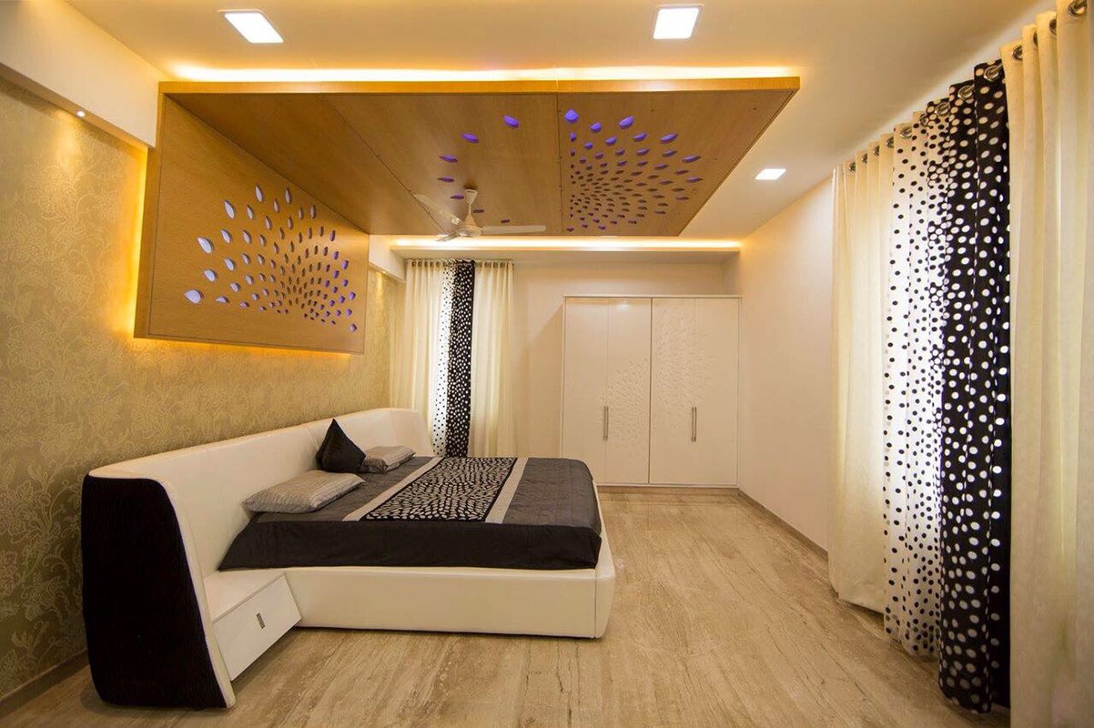 Amalgam of gold with black and white by Home Designs And Interiors Modern | Interior Design Photos & Ideas