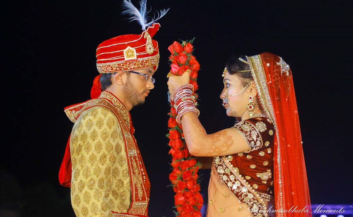 Garland Ceremony by Ayushmanbhaba Moments Wedding-photography | Weddings Photos & Ideas