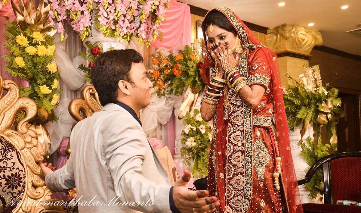 Proposal Shot by Ayushmanbhaba Moments Wedding-photography | Weddings Photos & Ideas