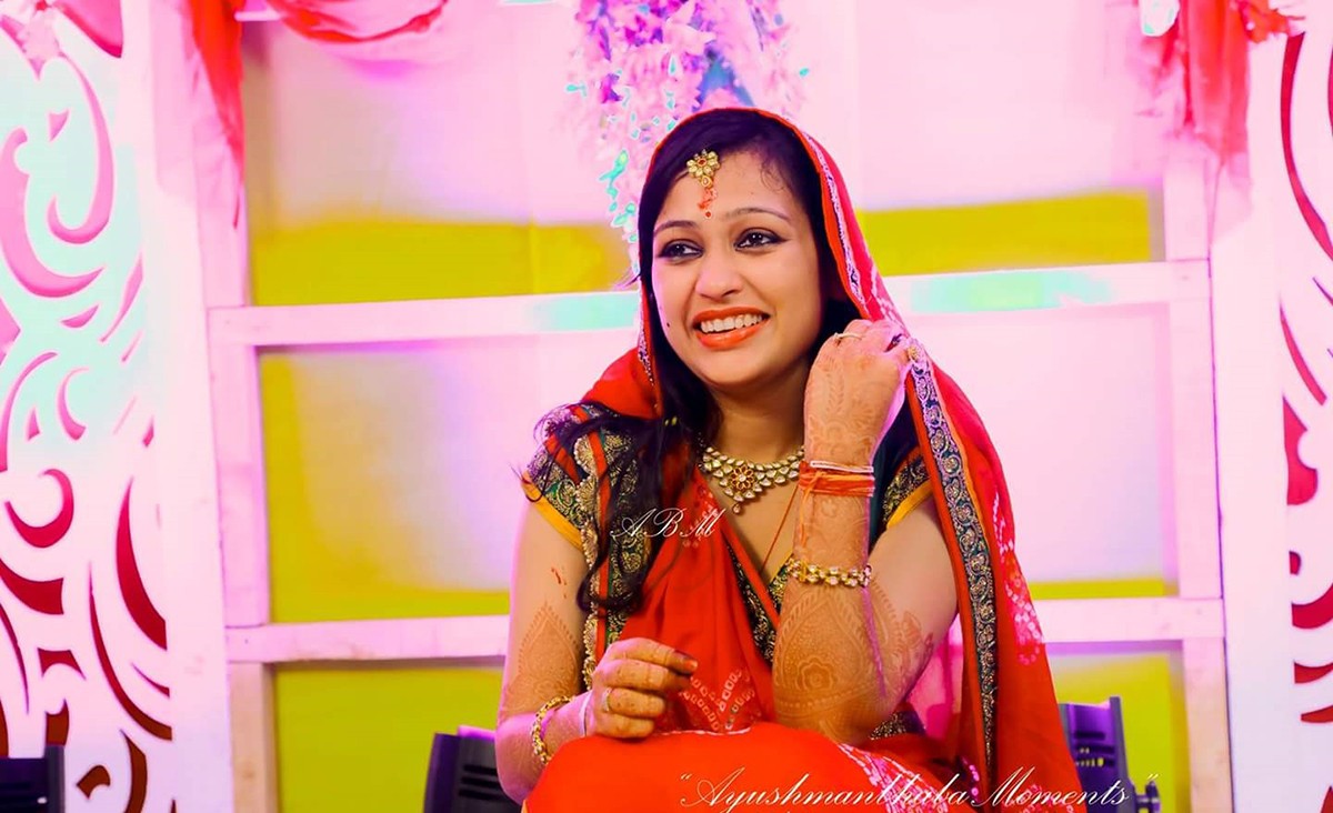 Bride In Crimson Saree by Ayushmanbhaba Moments Wedding-photography | Weddings Photos & Ideas