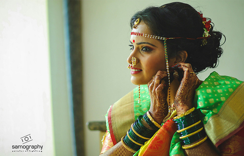 Stunning Bridal Portrait by Samography Wedding-photography Bridal-jewellery-and-accessories Bridal-makeup | Weddings Photos & Ideas
