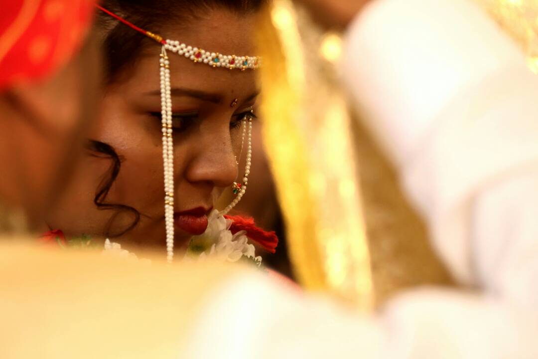 Beautiful Bride Shot by Shubham Yelgunde Photography Wedding-photography Bridal-jewellery-and-accessories | Weddings Photos & Ideas